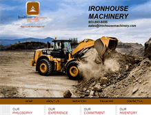 Tablet Screenshot of ironhousemachinery.net